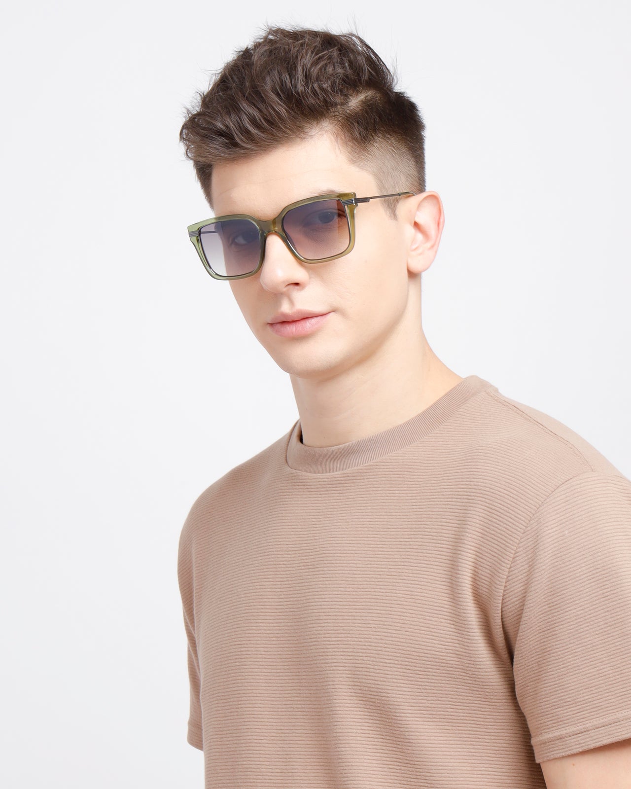 Pietro Men's UV Protection Square Sunglasses