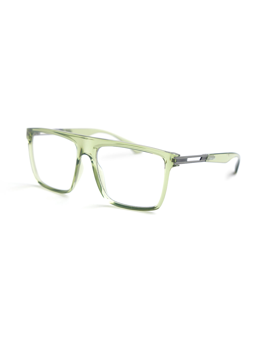 Pixie Men's Blue Cut Square Opticals